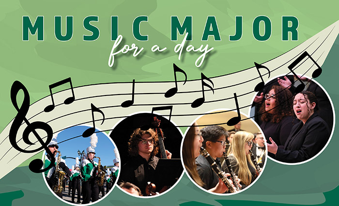 Music Major for A Day Poster