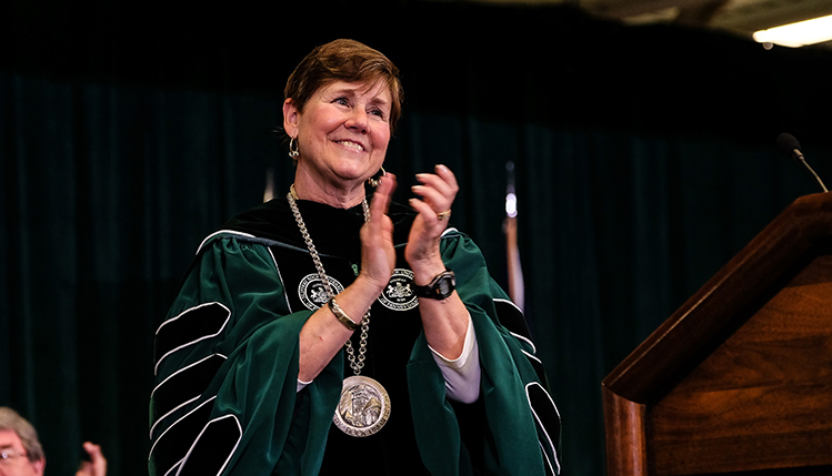 Four years following her inauguration as president, Norton reflects on ...