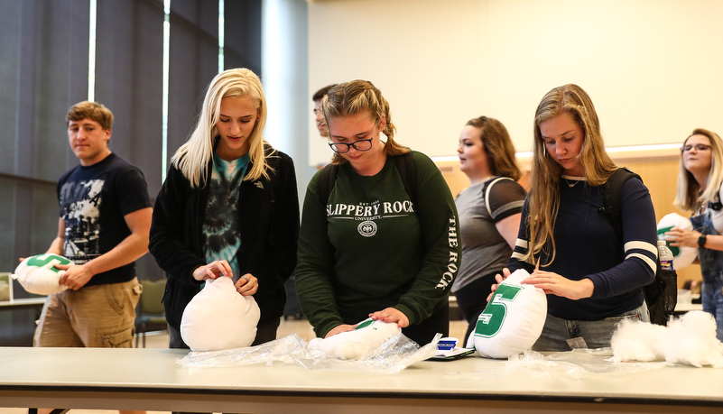 Giant leap for women: SRU alumna Angela Baker among the trailblazing female  coaches in the NFL