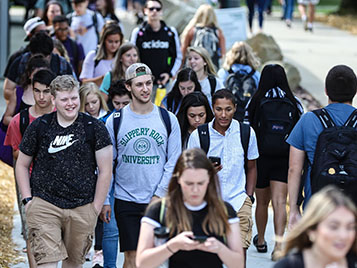 SRU fall enrollment again surpasses 8,800 students | Slippery Rock ...