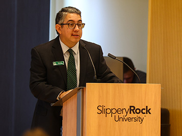 Thumbnail for SRU hires Michael May as vice president for enrollment management 