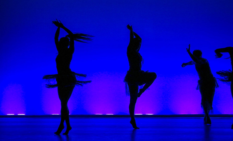 Dancers on stage