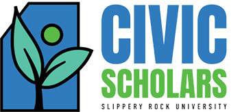 SRU Civic Scholars Program Logo